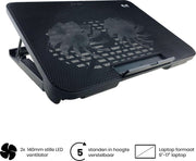 Greenure laptop koeler - cooling pad - tot 17 inch
