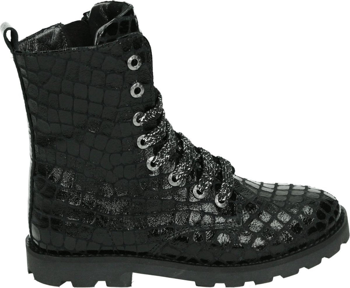 Shoesme Tank Meisjes Laarzen - Zwart - Maat 29