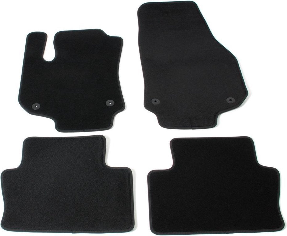 Automatten op maat - zwart velours - geschikt voor Opel Zafira B 2005-2014