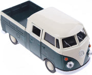 Welly Schaalmodel Volkswagen Pick Up Bus Groen / wit