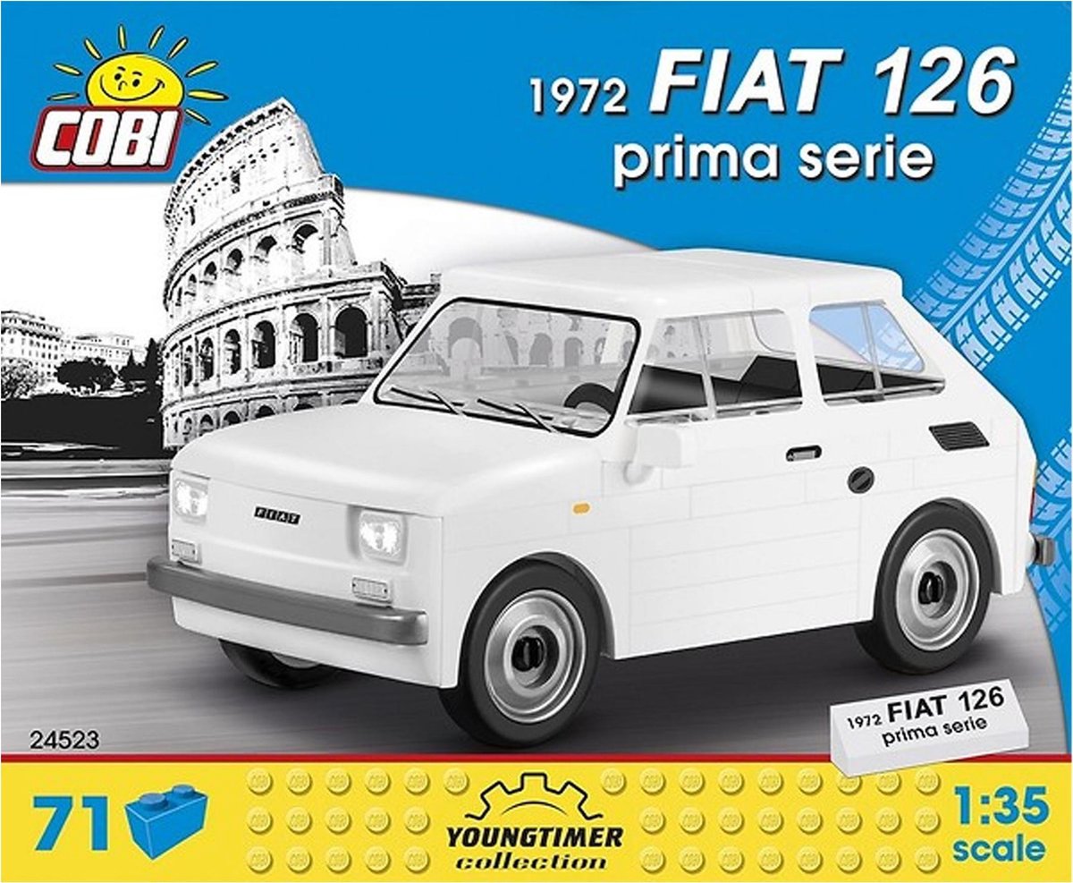 Cobi Bouwpakket Fiat 126 Prima Serie Jongens Wit 71-delig