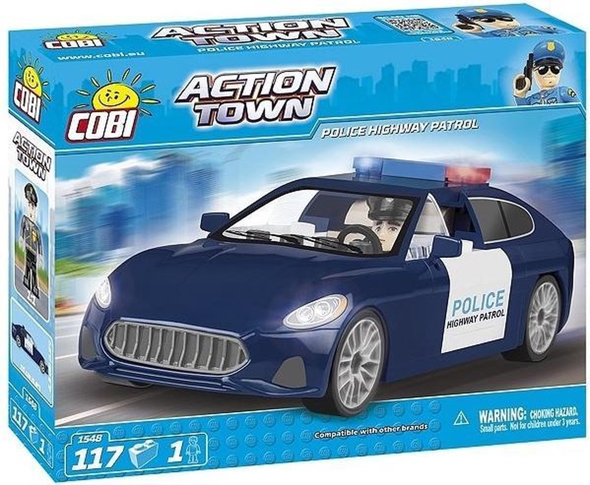 Cobi 117 Pcs Action Town /1548/ Police Highway Patrol