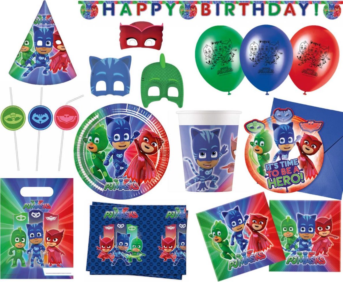 PJ Masks verjaardag pakket XXL