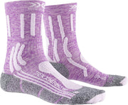 X-Socks Sportsokken - Maat 39/40 - Vrouwen - paars/wit/grijs