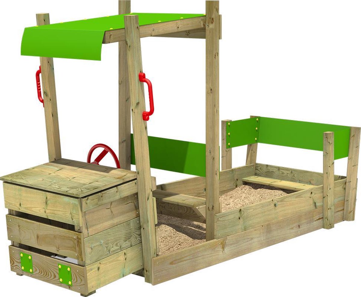 FATMOOSE PowerPully - Zandbak met opbergbox