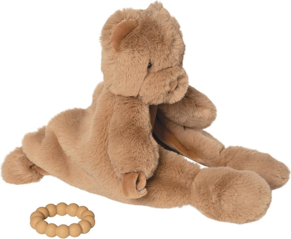 Manhattan Toy Knuffelbeer Junior 18 Cm Pluche Bruin 2-delig