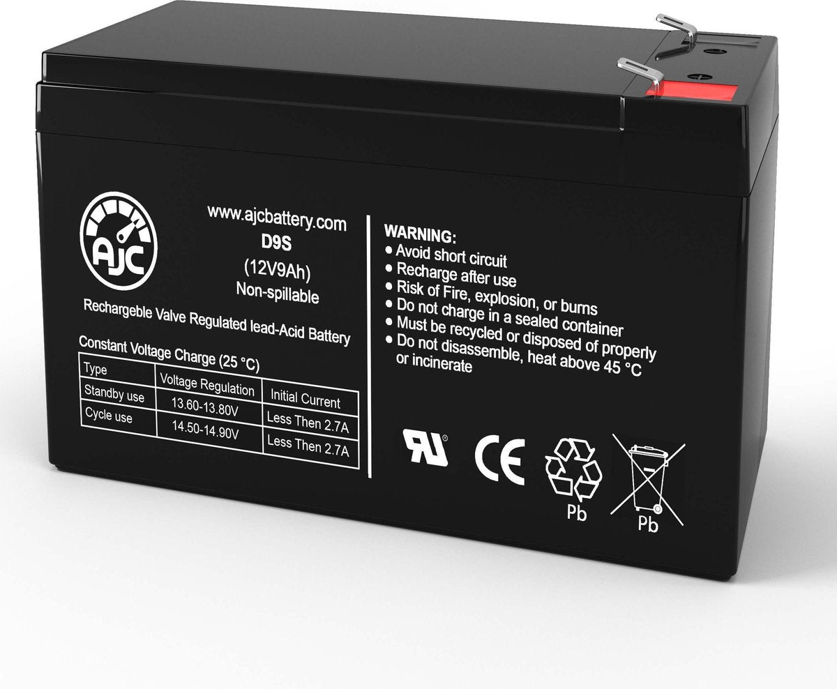 i-Zip I-400 12V 9Ah Step Accu - Dit is een AJC® Vervangings Accu