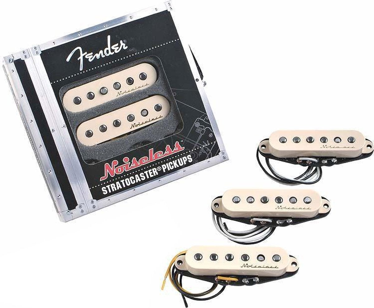 Vintage Noiseless Strat Set wit Covers