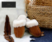 Walq Pantoffels  Dames  Warme Sloffen  Suede Wol - Maat 39/41