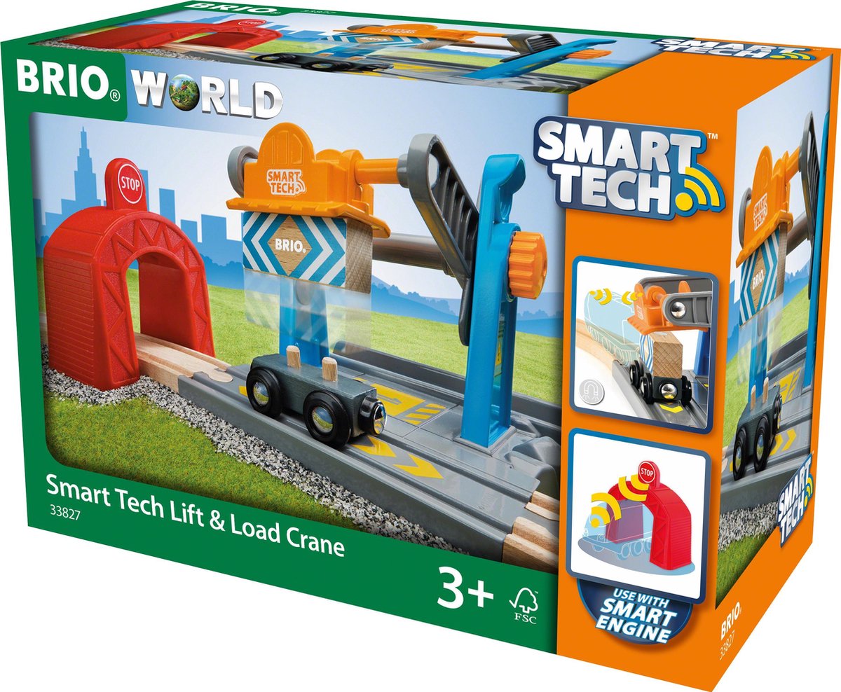 BRIO Smart Tech Lift&Load Kraan - 33827