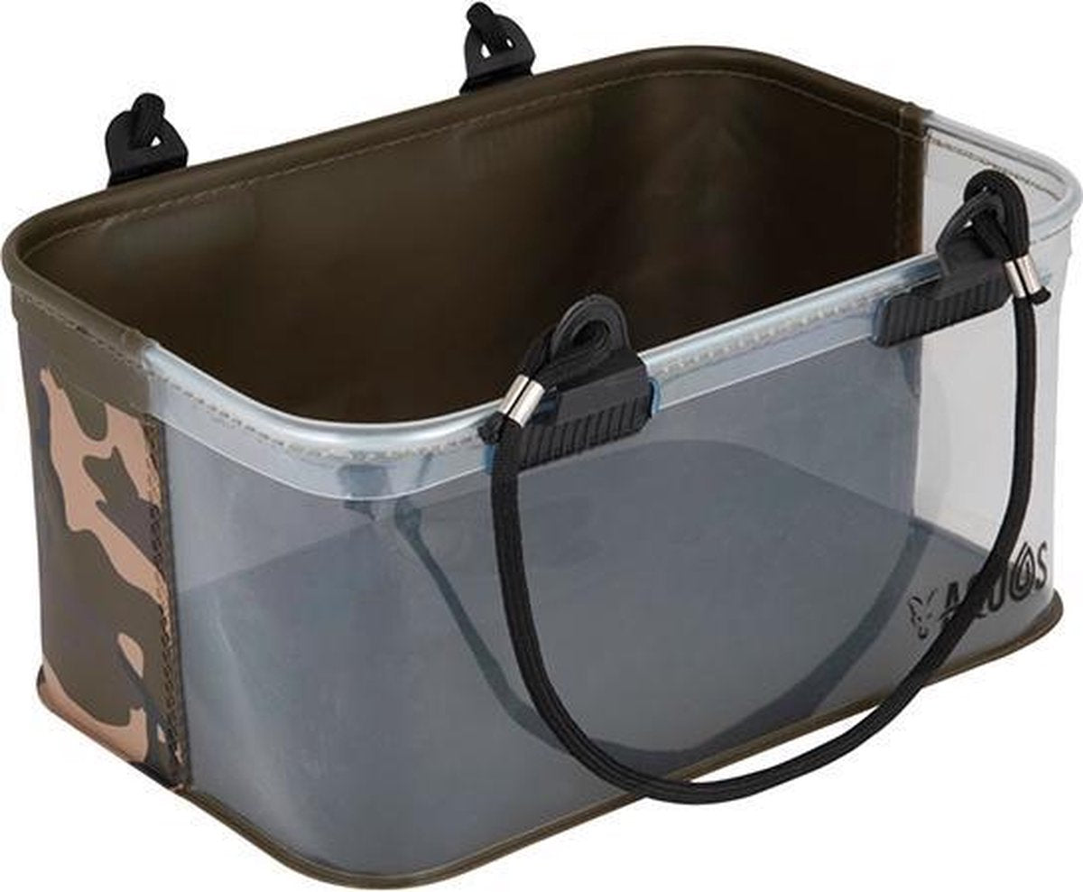 Fox Aquos Camolite - Water/Rig Bucket - Emmer - Transparant