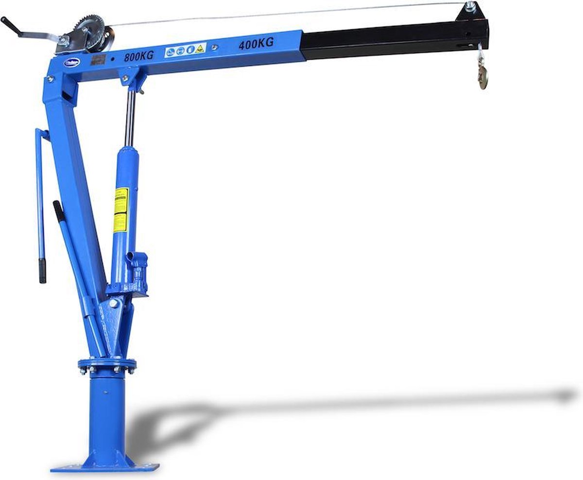 Datona® Aanhangerkraan manueel max. 800 kg - Zwart