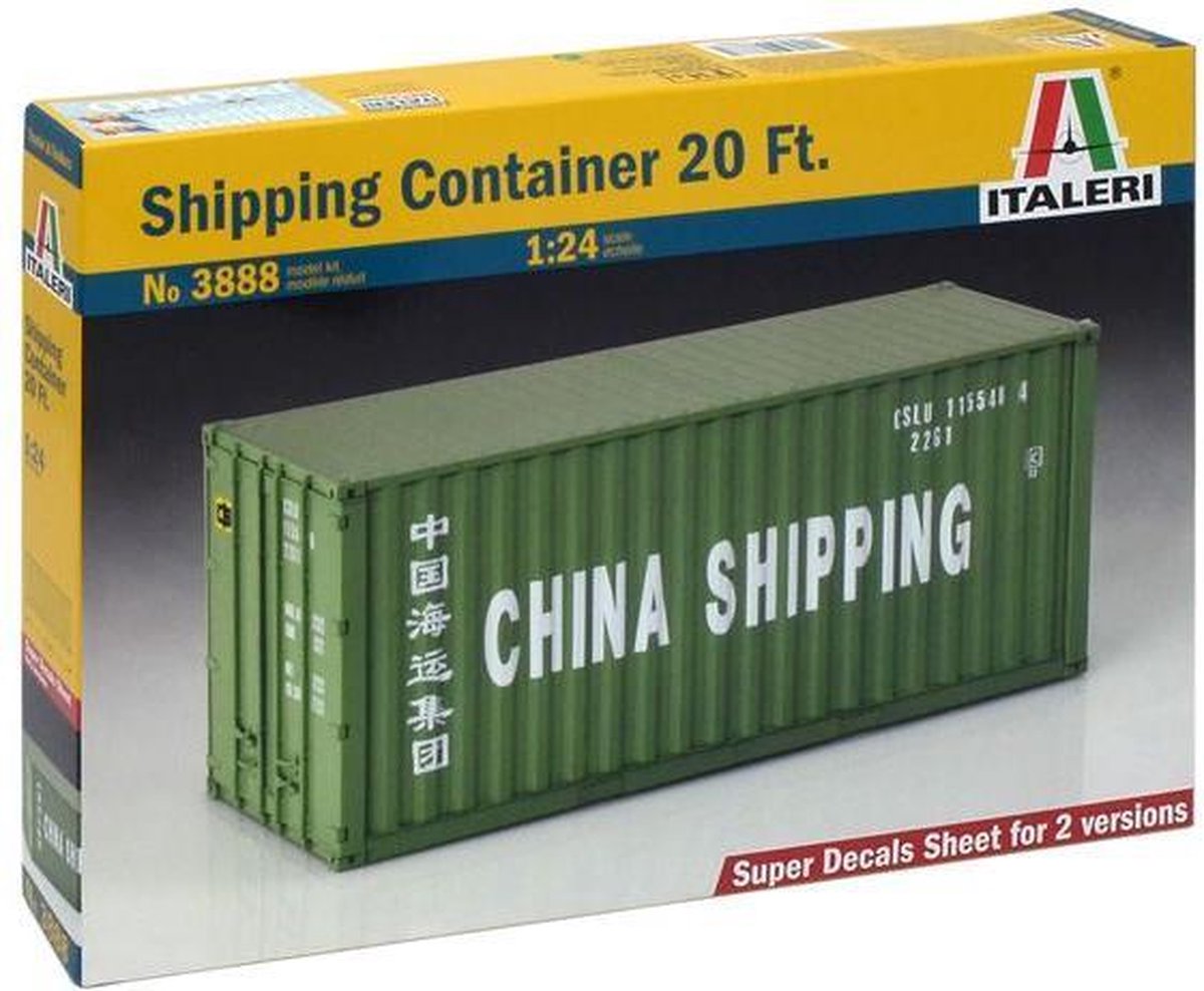 Italeri - 20' Container 1:24 (Ita3888s)