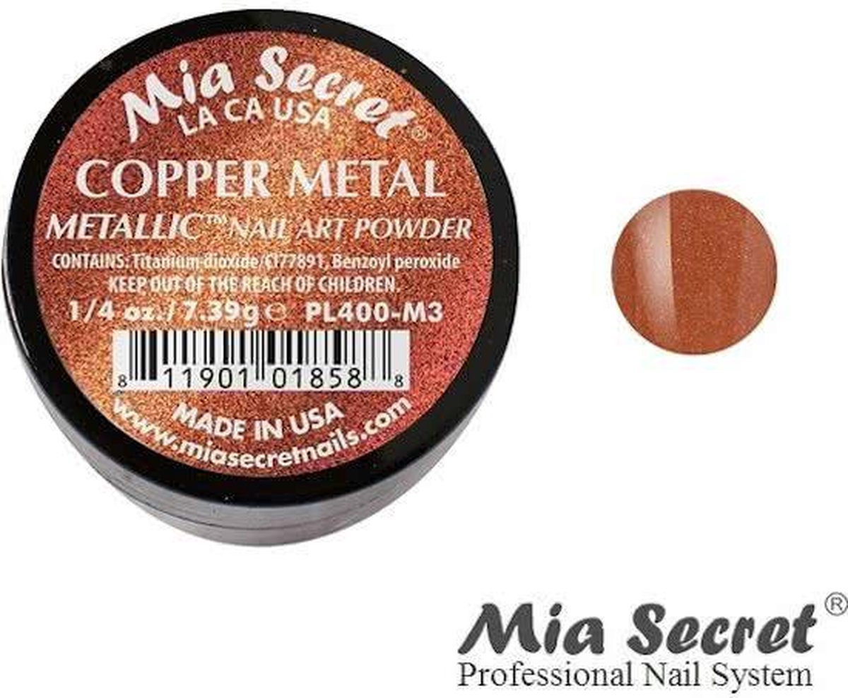 Metallic Acrylpoeder Copper Metal