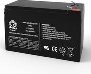 Ablerex VTPRO1500 12V 9Ah UPS Noodstroomvoeding Accu - Dit is een AJC® Vervangings Accu