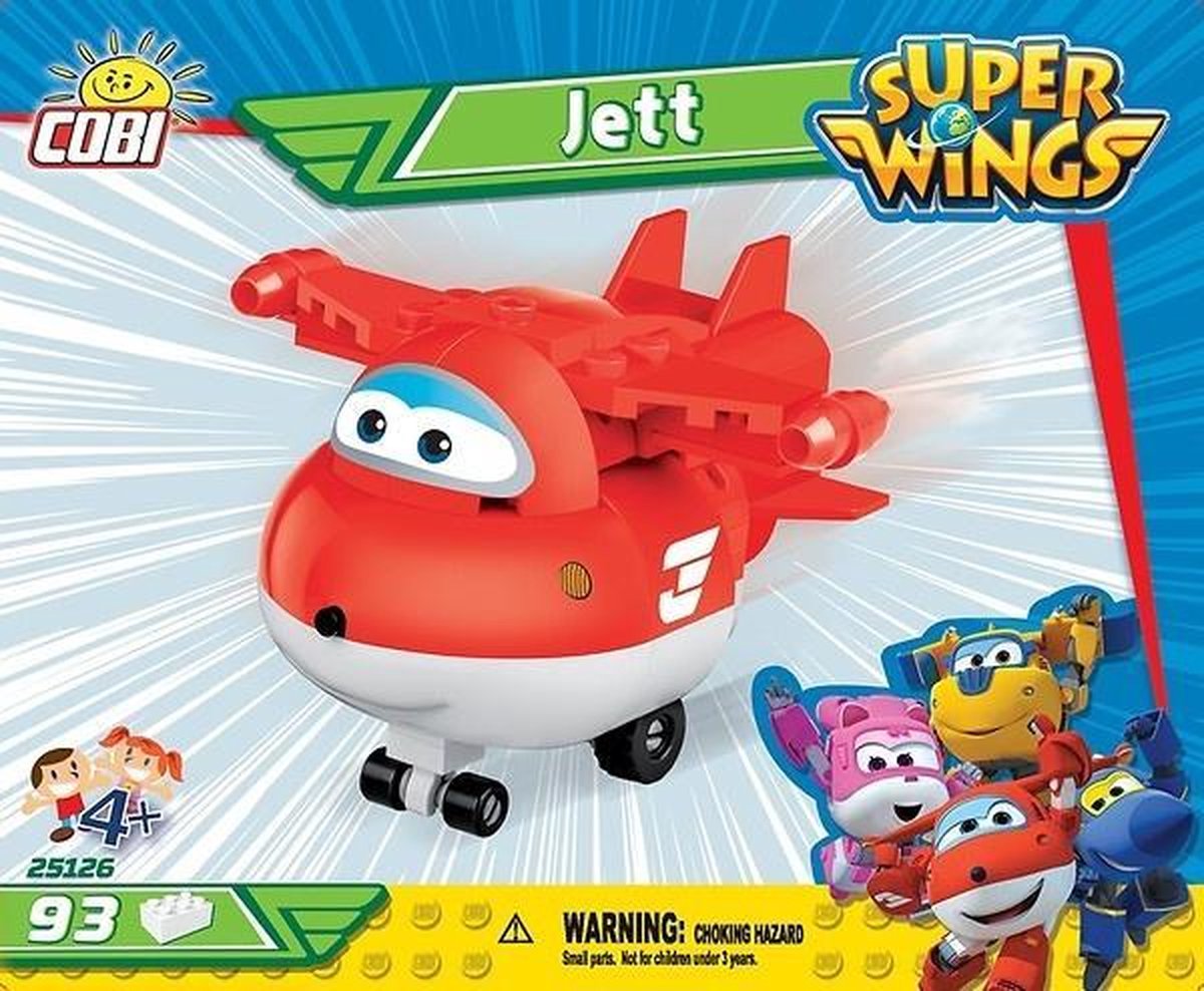 Cobi 90 Pcs Super Wings /25126/ Jett