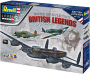 1:72 Revell 05696 100 Years RAF: British Legends - Gift Set Plastic kit