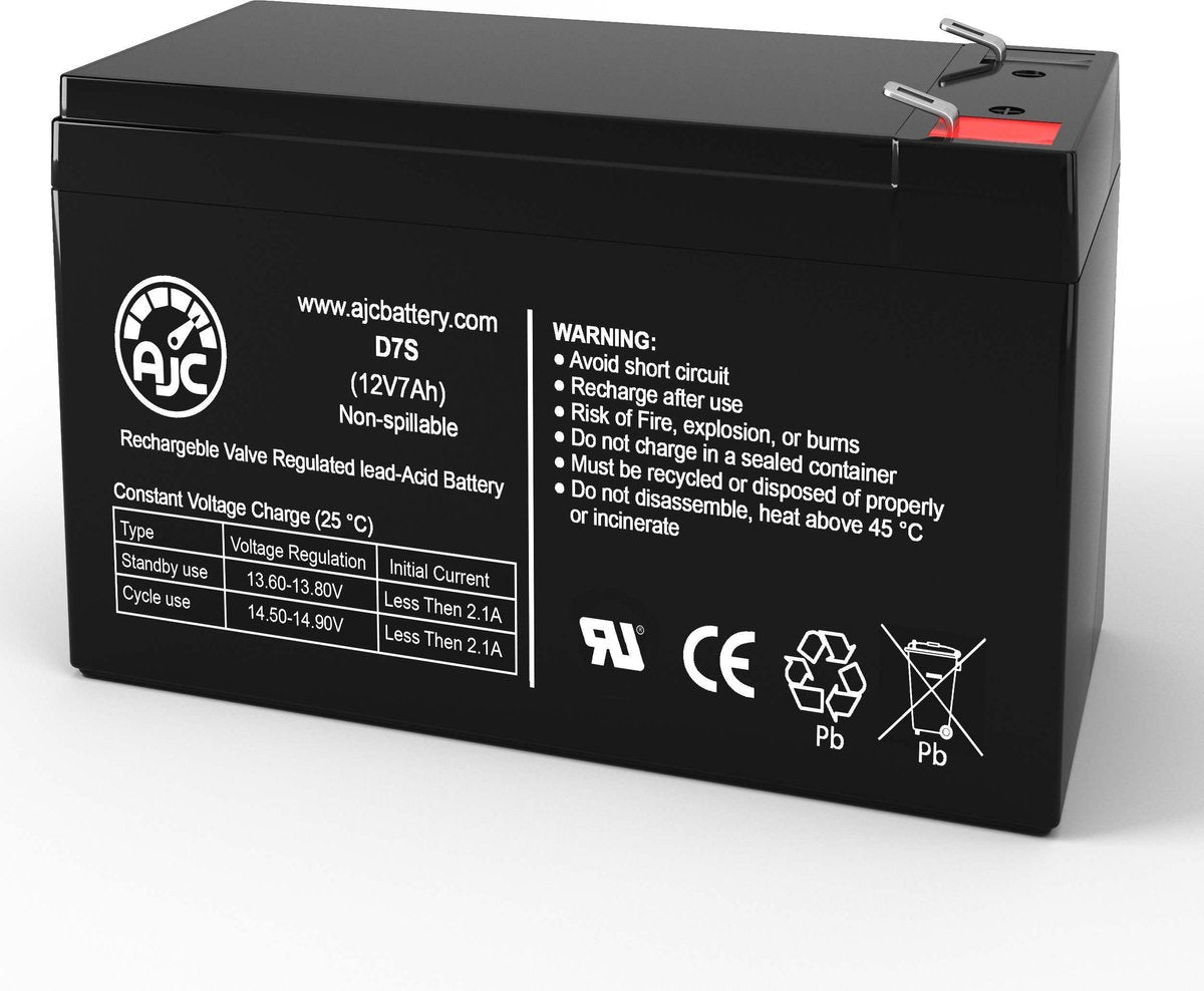 ADI 25310 12V 7Ah Alarm Accu - Dit is een AJC® Vervangings Accu