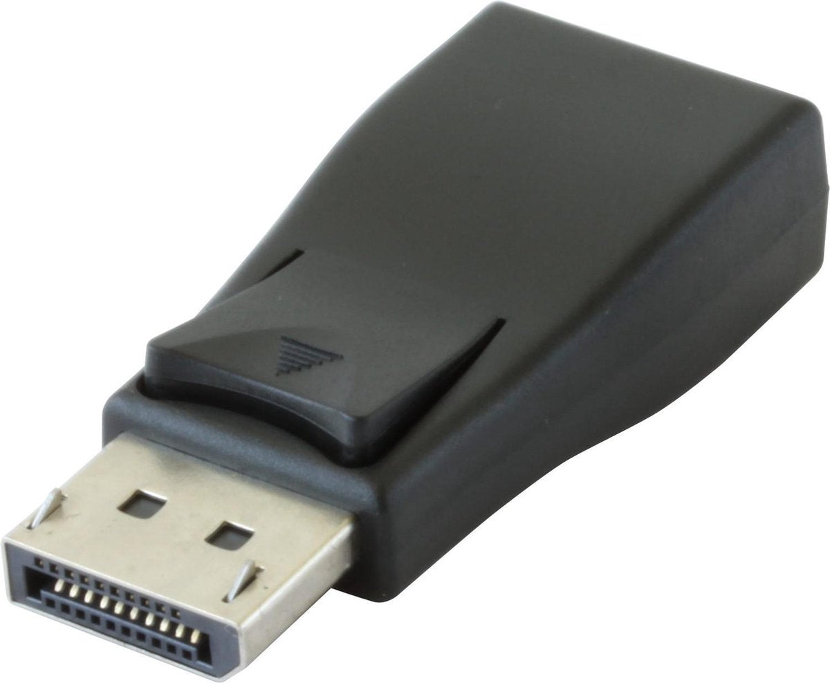 Techly IADAP DSP-230T tussenstuk voor kabels DisplayPort VGA Zwart