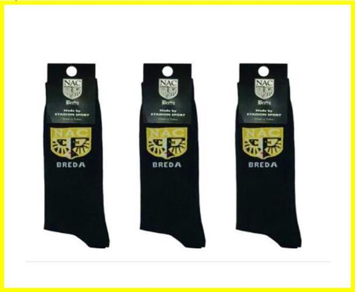 3 paar NAC Breda sokken