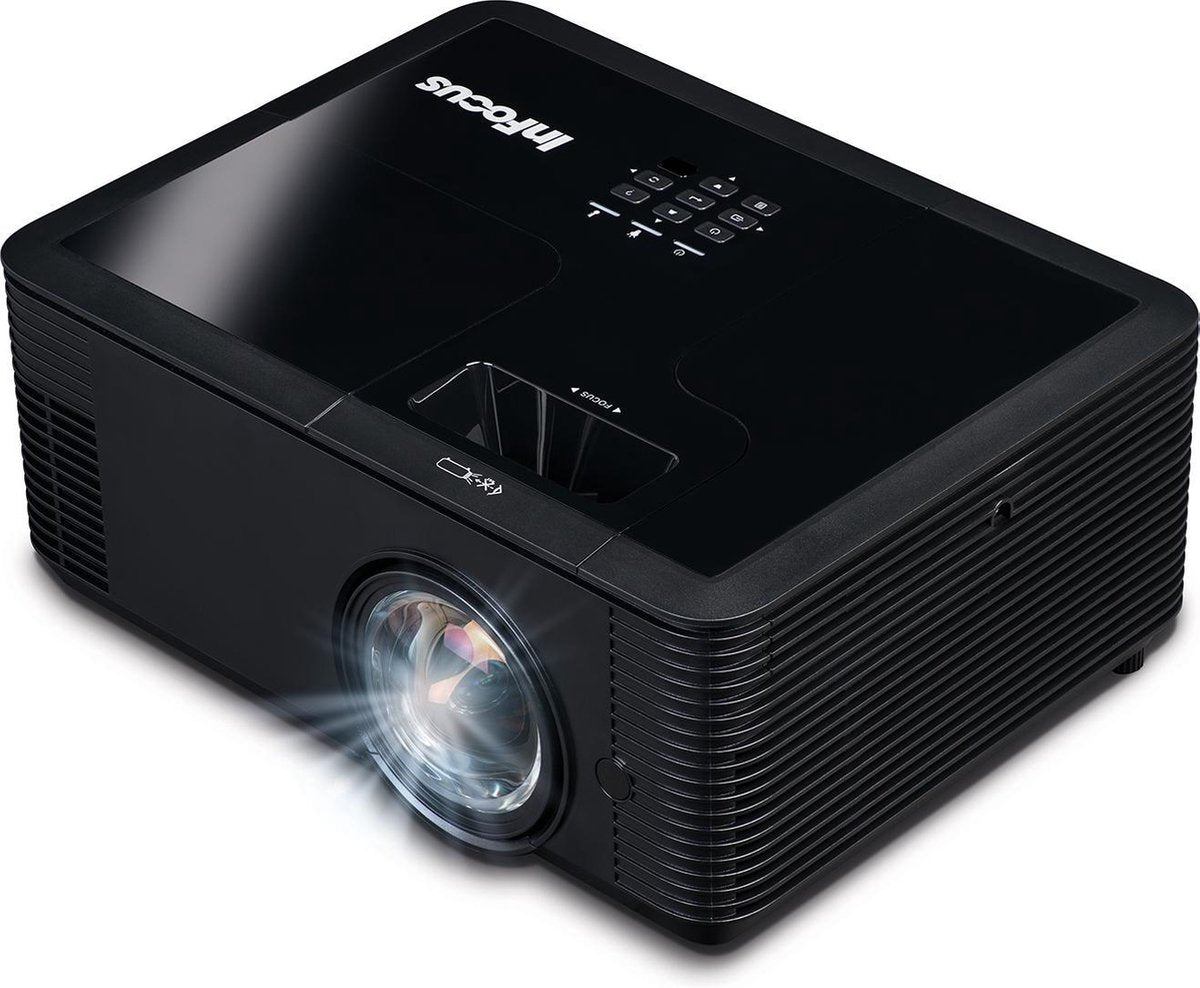 InFocus IN136ST beamer/projector Standard throw projector 4000 ANSI lumens DLP WXGA (1280x800) 3D Zwart