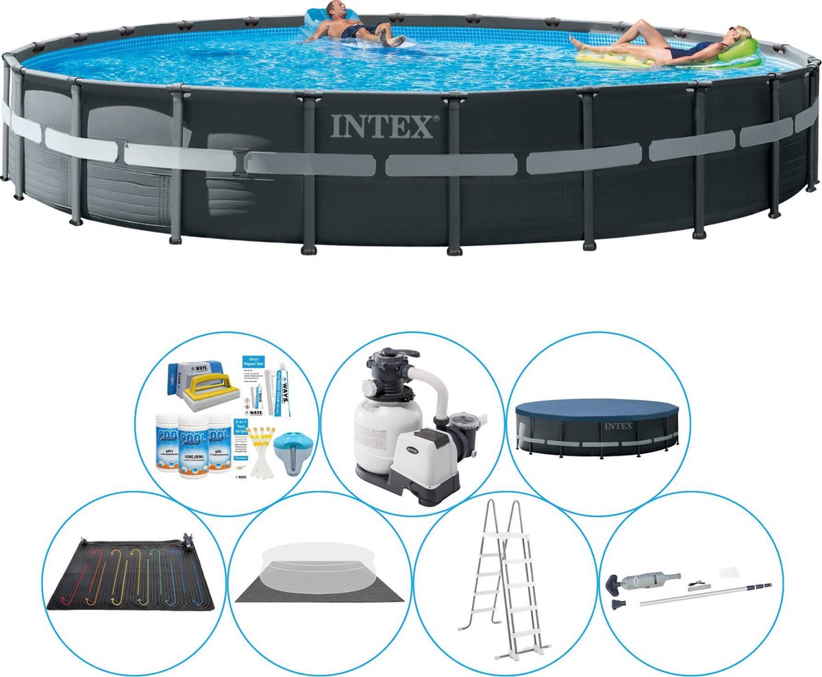 Intex Ultra XTR Frame Rond 732x132 cm - Zwembad Deal