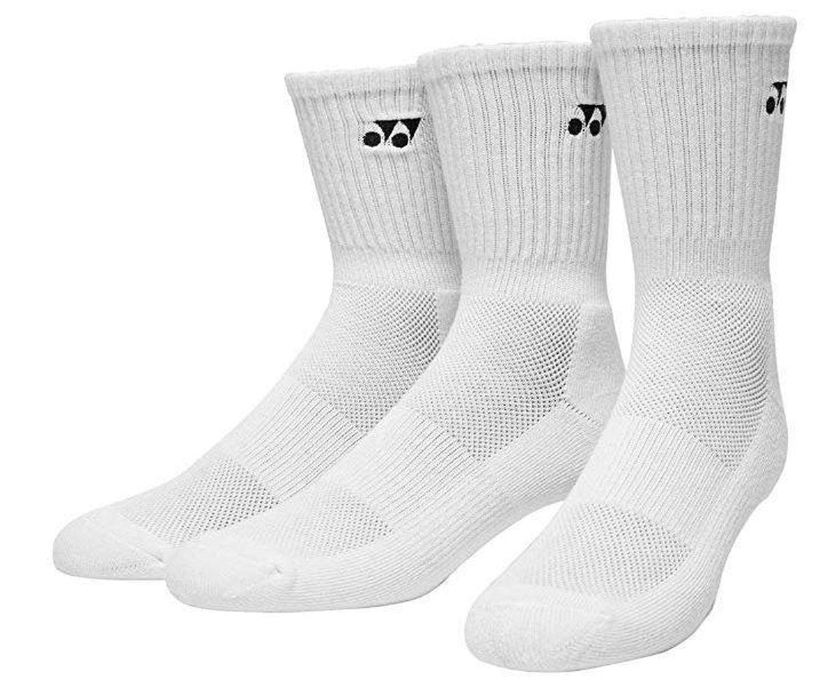 Yonex - Socks 3-pairs - White Medium