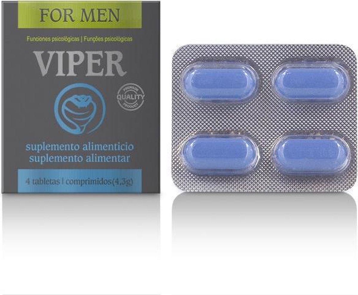 Viper for men 4 tabs es/pt / sex / erotiek toys