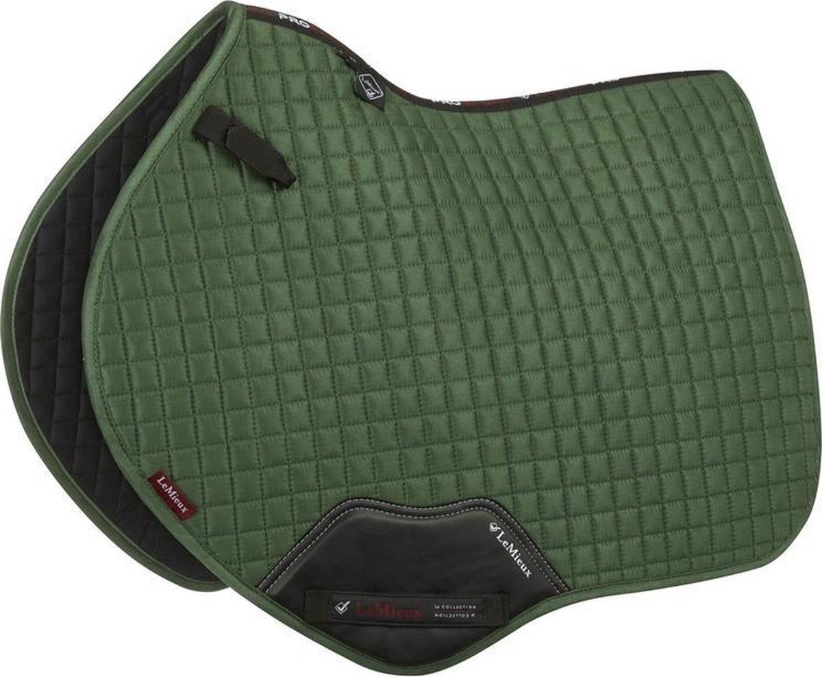 LeMieux Zadeldek Luxery Suede CC Square