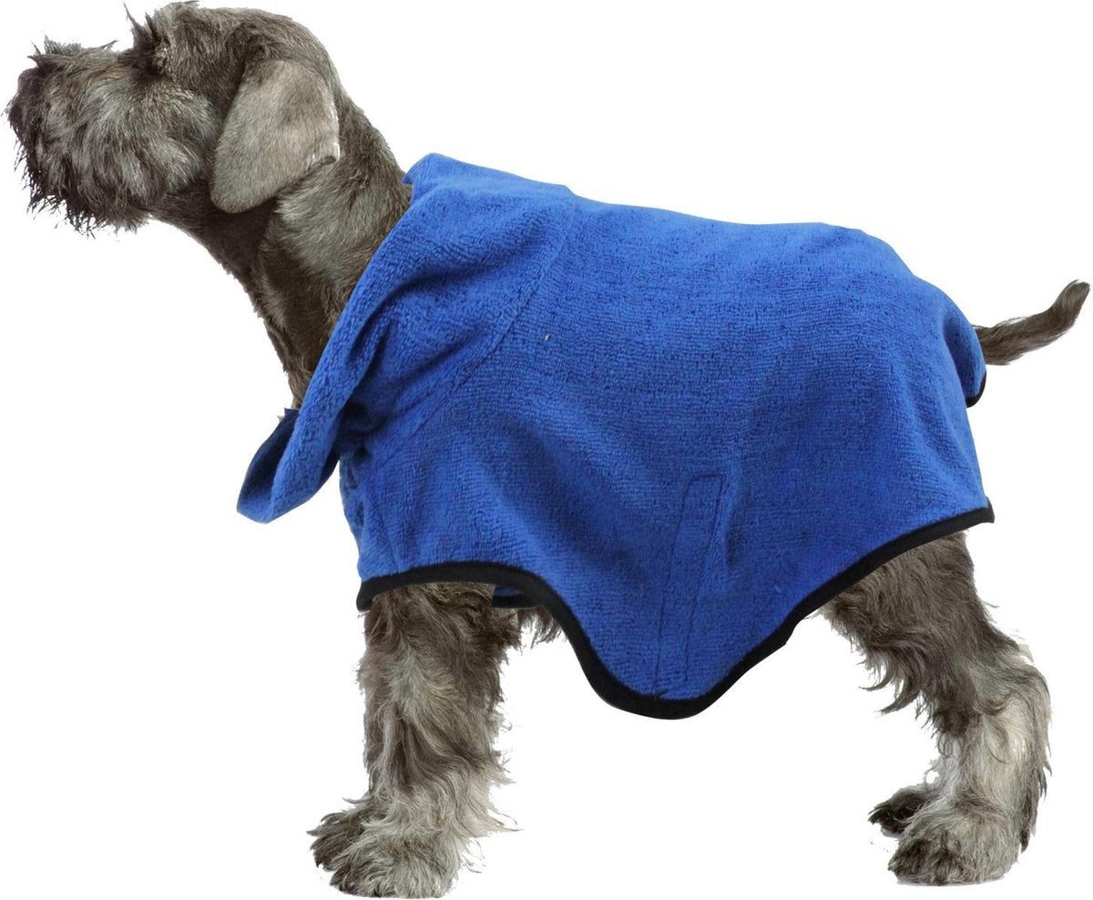 Pawise Badjas - Dierenkleding - Blauw - M