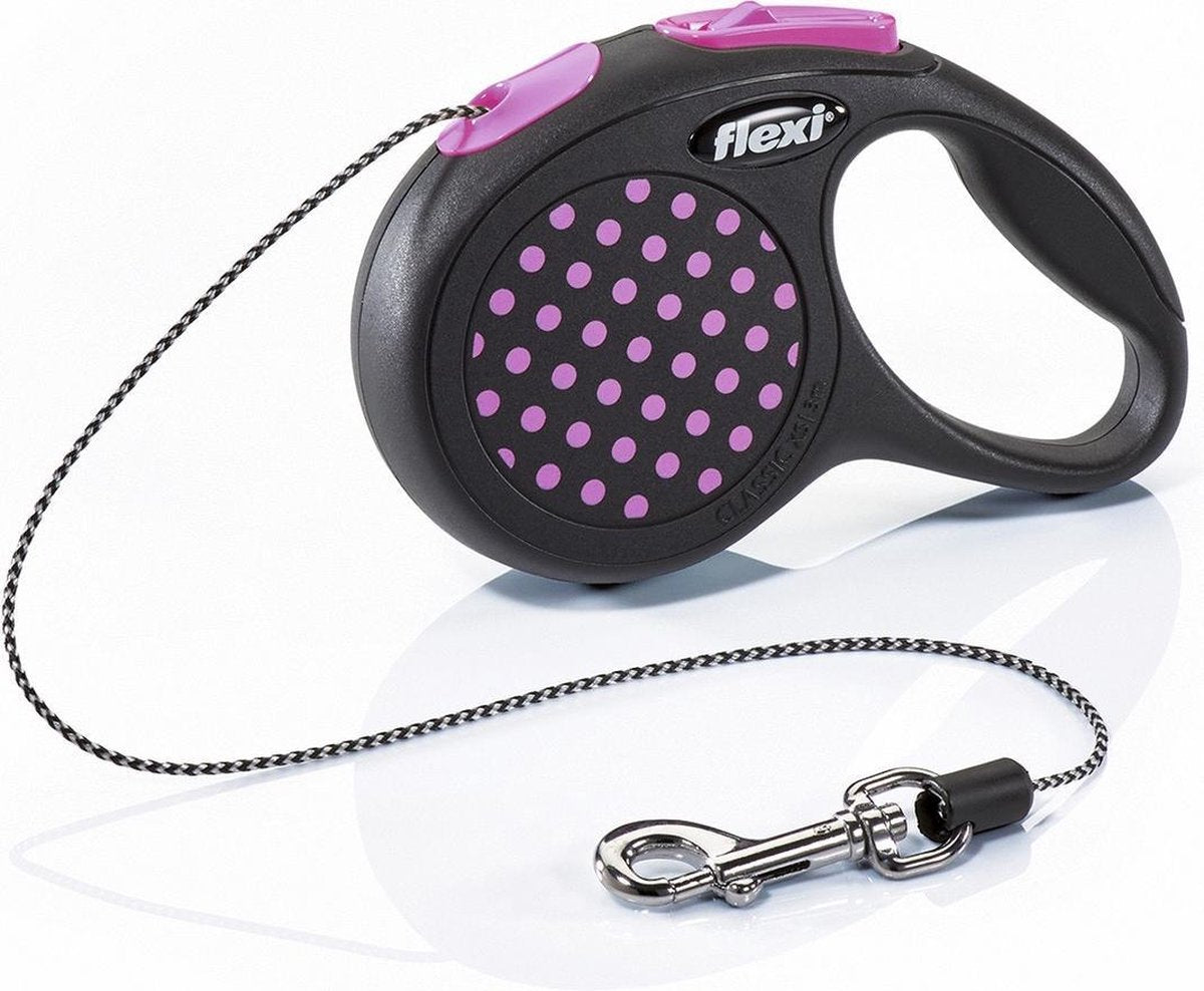 Flexi Design Koord - Hondenriem - Roze - XS - 3 m