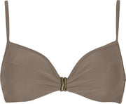 Sapph 12S Grace Padded Bikini Dames Taupe Grey-85E