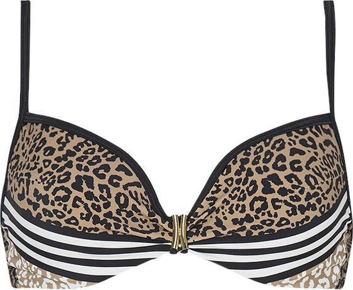 Sapph 12S Grace Padded Bikini Dames Leopard-85E