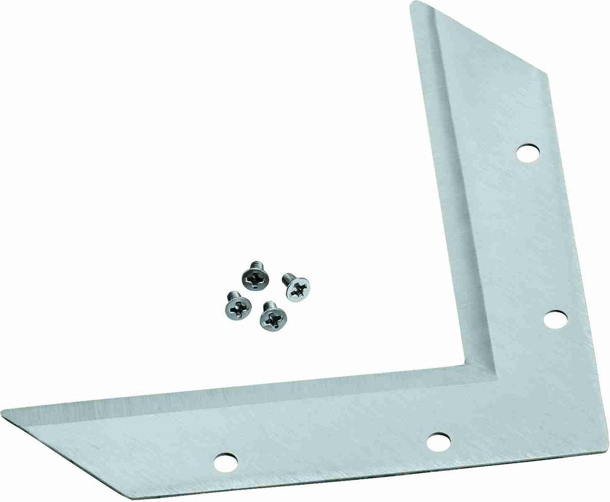 Rösle Vervangings blade met 4 schroeven-zilver - art.nr.: 96015