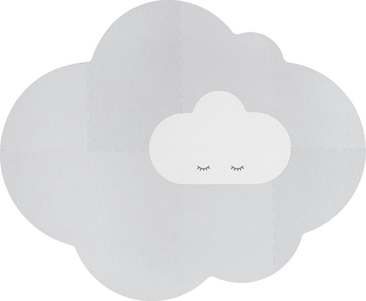 Quut - Speelmat Head in the Clouds Large - Pearl Grey