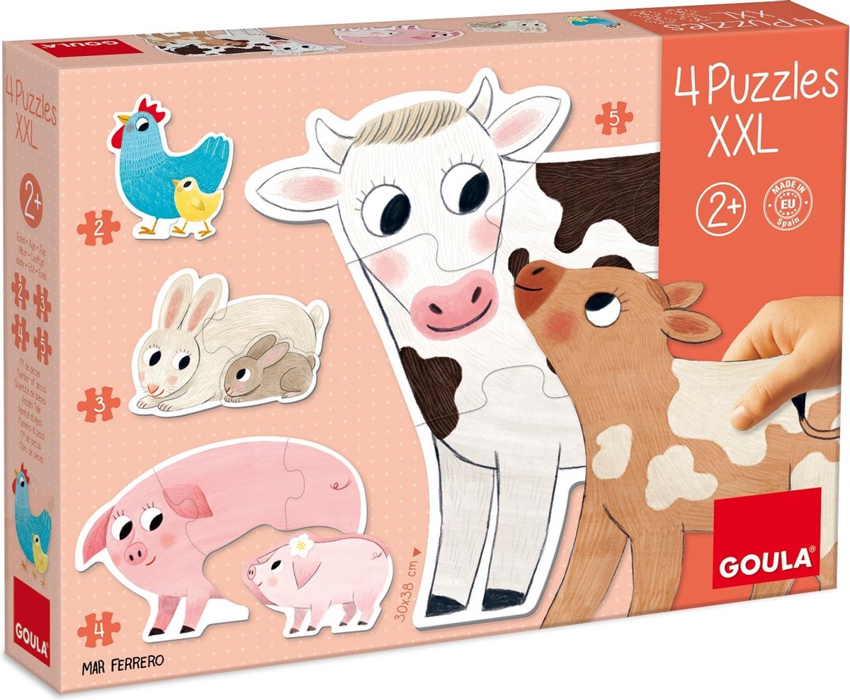 Puzzel XXL Mama's en Baby's