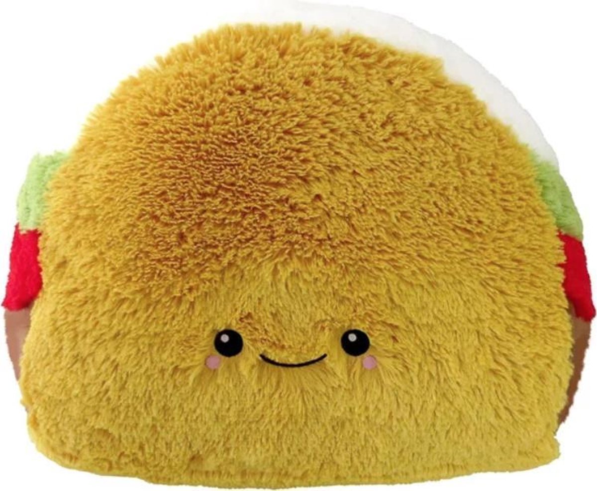 Kawaii knuffel Squishable - Schattige zachte 38cm Mexicaanse Taco plush