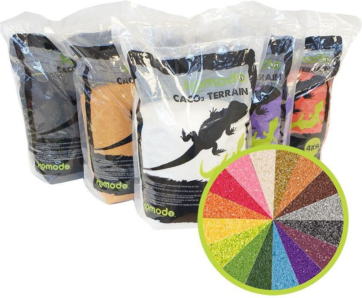 Komodo Caco Zand - Caramel - 4 kg