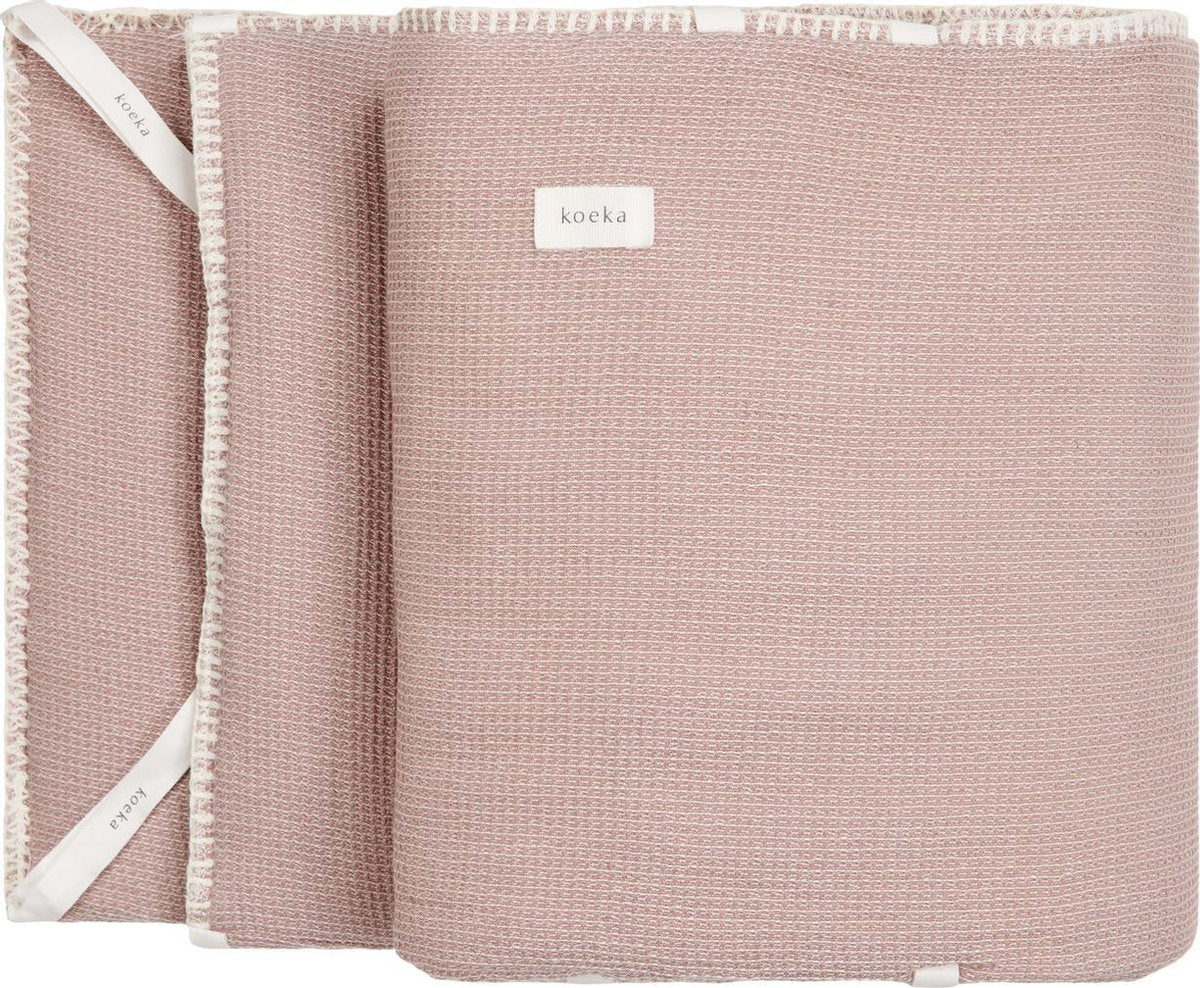 Koeka Bedbumper / parkomranding Cairo - plum 180x30cm
