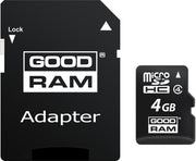 Goodram M40A flashgeheugen 4 GB MicroSDHC Klasse 4 UHS-I