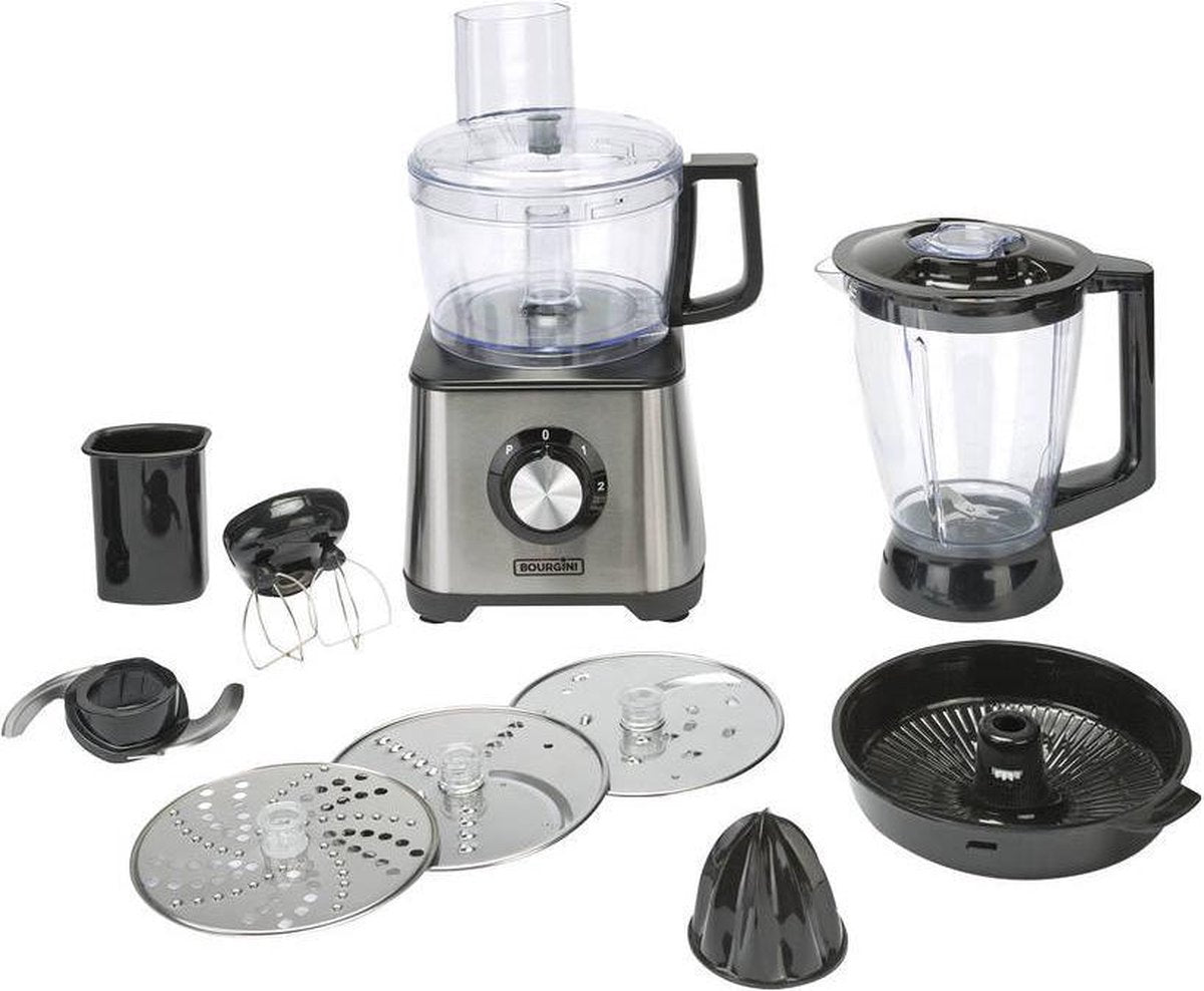Bourgini Classic Food Processor Set