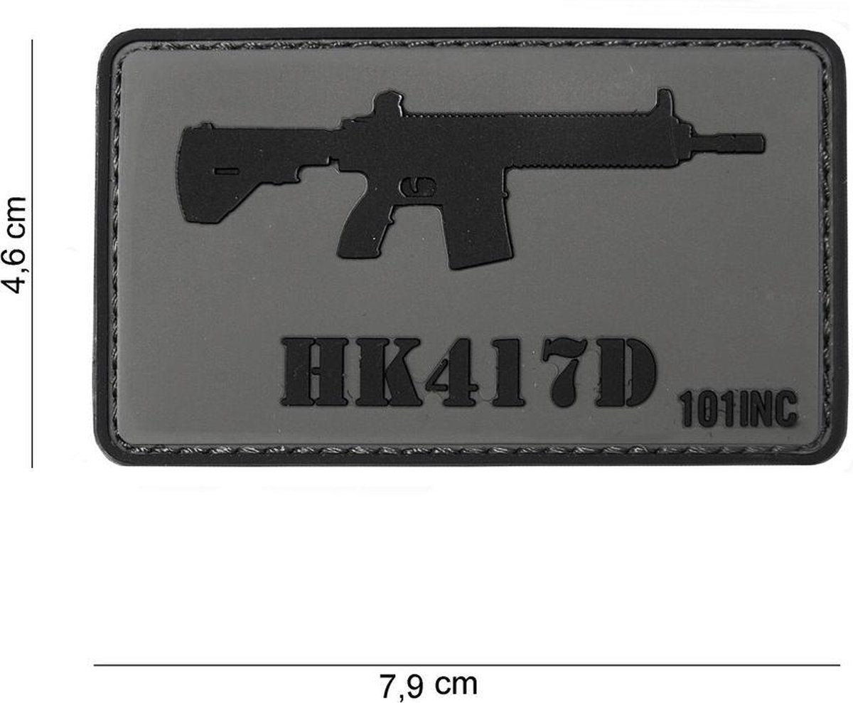 Embleem 3D PVC HK417D
