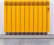 Elektrische Radiator Wifi Sun Yellow (RAL) - Smartcontrol via app - Energiebesparende functies - Laag verbruik - Realtime consumptie - 13 elementen - 1430 W - Zuinigste Radiator