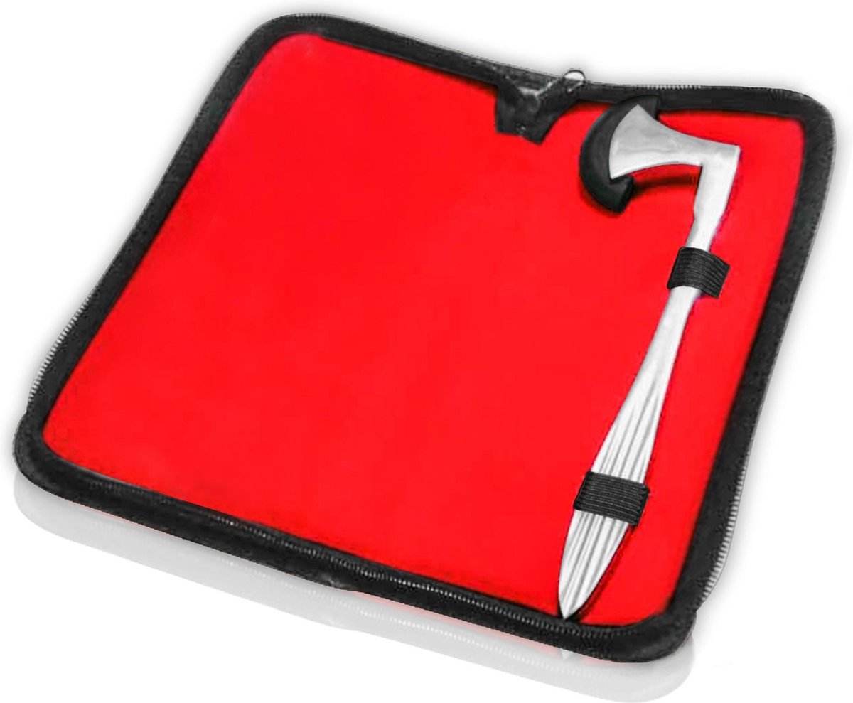 Meducatie ® Berliner Reflexhamer - Leren Etui - Neurologisch Onderzoek – Reflexen Testen - Reflex Hamer