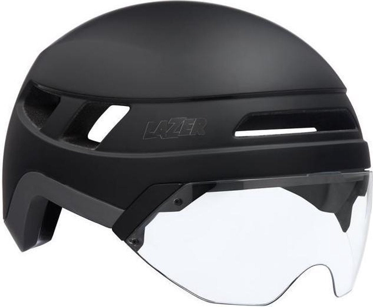 Lazer Fietshelm Urbanize NTA Led Mat Zwart S (52-56cm)