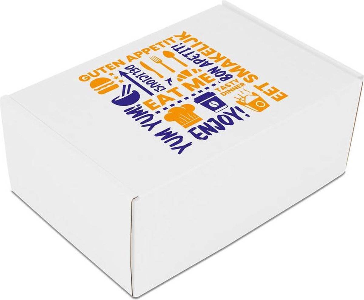 Take-away dozen 330x250x80mm Wit - 50 st