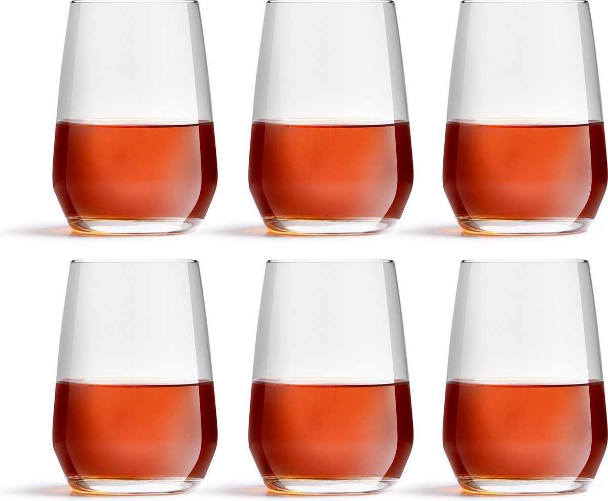 Libbey Longdrinkglas Vico - 450 ml / 45 cl - 6 stuks - stijlvol glas - vaatwasserbestendig