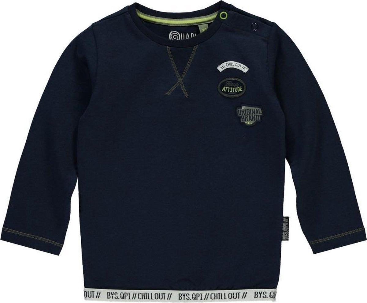 Quapi Longsleeve Vadil - 80 - Blauw