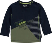 Quapi Vicco Longsleeve - Mid Blue - maat 68