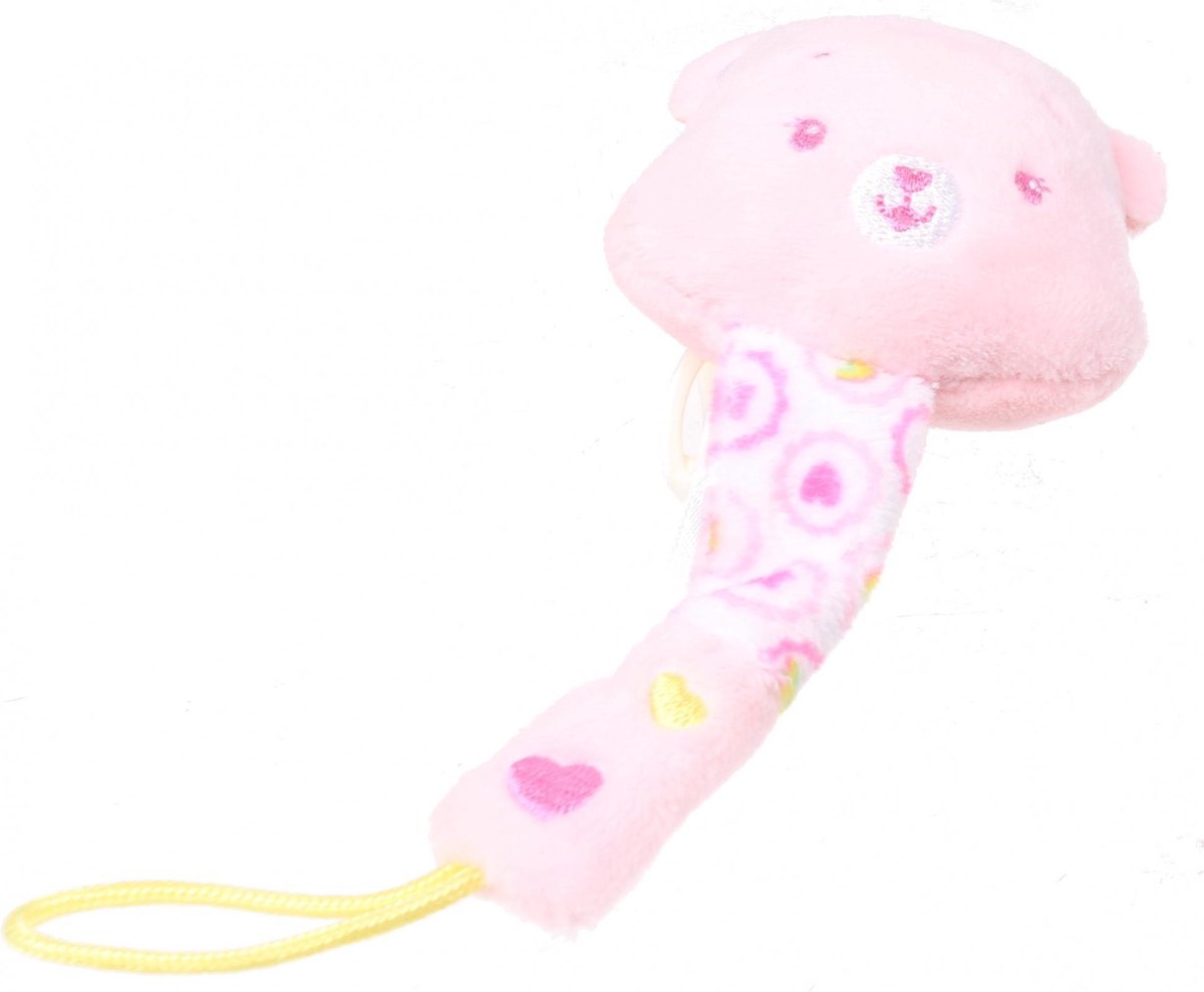 Jemini Fopspeenketting Beer Meisjes Roze 17 Cm